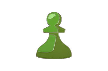 Chess.com Branded Green Pawn Magnet