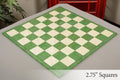 Greenwood and Bird's Eye Maple Standard Traditional Chess Board - Gloss Finish