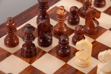 WOODEN MAGNETIC Travel Chess Set - 10