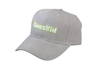 ADULT - ChessKid Baseball Hat - Gray
