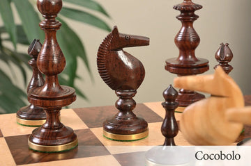 The Camaratta Collection - The Killarney Series Luxury Chess Pieces - 4.875