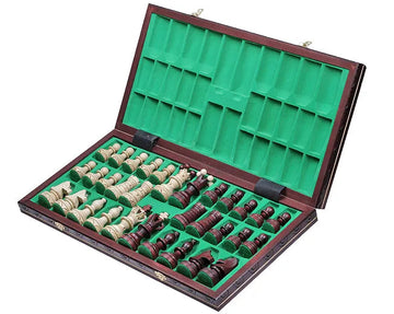The Brown Ambassador Chess Set