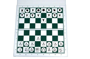 Checkbook Magnetic Travel Chess Set - 8.5