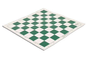 Premium Vinyl Tournament Chess Board with US Chess Federation Logo - 2.25