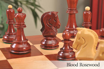 The Fischer Dubrovnik II Series Chess Pieces - 3.625