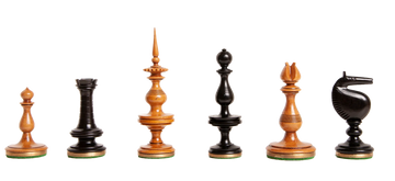 The Camaratta Collection - The Killarney Vintage Series Luxury Chess Pieces - 5" King