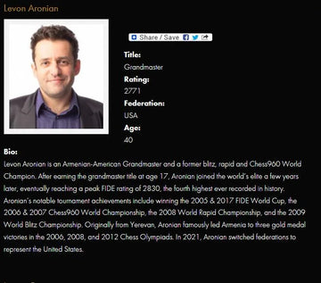 The 2023 Champions Showdown Chess 9LX Official Series Chess Pieces - DGT-Enabled