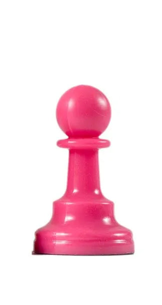 Heavy Tournament Pieces - Pink Pawn