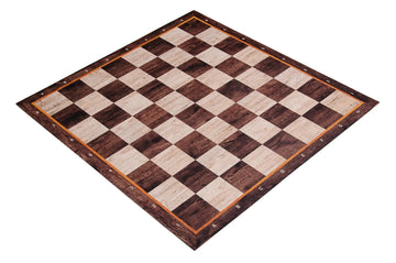 Walnut - Full Color Thin Mousepad Chess Board