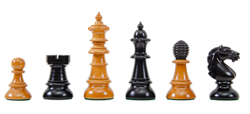 The Old Vienna Coffeehouse Series Chess Pieces - 4.5" King