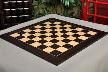 Wenge and Maple Standard Traditional Chess Board