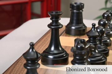 The Camaratta Collection - The Louis Persinger II Series Chess Pieces - 3.6