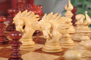The Forever Collection - The Savano Series Luxury Chess Pieces - 4.4