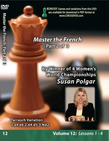 E-DVD WINNING CHESS THE EASY WAY - VOLUME 12 - Mastering The French - PART 2