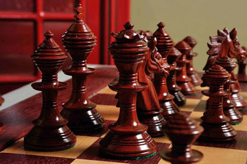 The Pavia Series Luxury Chess Pieces - 4.4