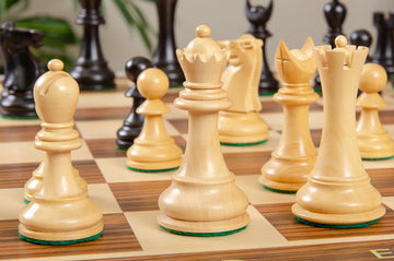 The Capablanca Chess Edition - Reykjavik II Series Chess Pieces - 3.75