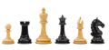 The Aversa Series Luxury Chess Pieces - 4.0" King