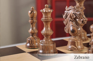 The Exotique Collection® - The Treviso Series Luxury Chess Pieces - 4.4