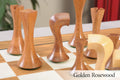 The Moderne Series Chess Pieces - 3.75