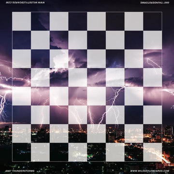 Thunderstorms - Full Color Vinyl Chess Board