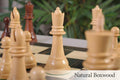 The Reproduction of the Circa 1950s Gallant Knight Series Chess Pieces - 5.0
