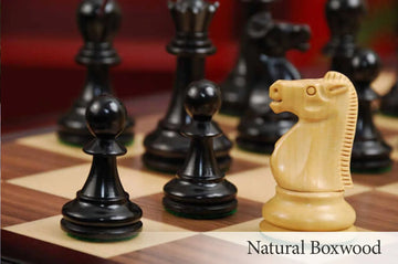 LIBRARY Reykjavik Series Chess Pieces - 3.25