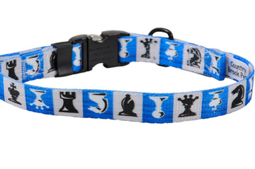 Premium Chess Themed Dog Collar
