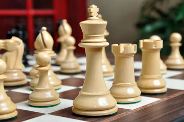 The British Chess Company - Staunton Popular Series Chess Pieces - 4.0