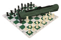 Quiver Chess Set Combination and Triple Weighted Regulation Pieces | Thin Mousepad Chess Board | Quiver Bag