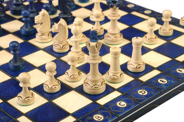 The Blue Ambassador Chess Set