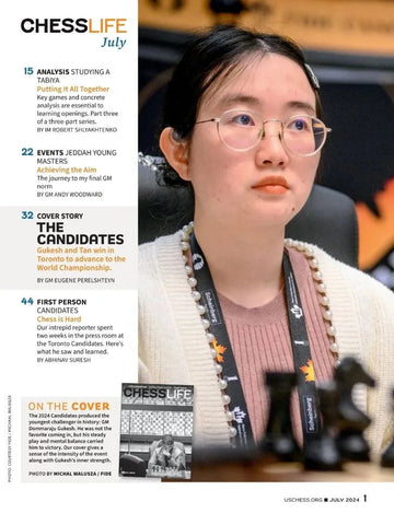 CLEARANCE - Chess Life Magazine - July 2024 Issue