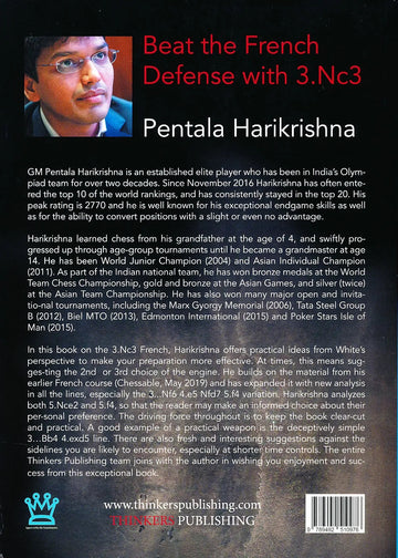 CLEARANCE - Beat the French Defense with 3. Nc3 – A Complete Repertoire for White