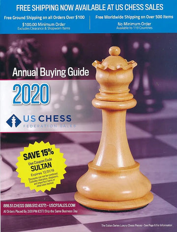 CLEARANCE - Chess Life Magazine - December 2019 Issue