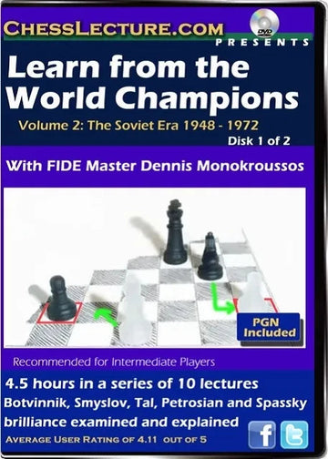 E-DVD Learn from the World Champions - Chess Lecture - 2 DVDs - Volume 59