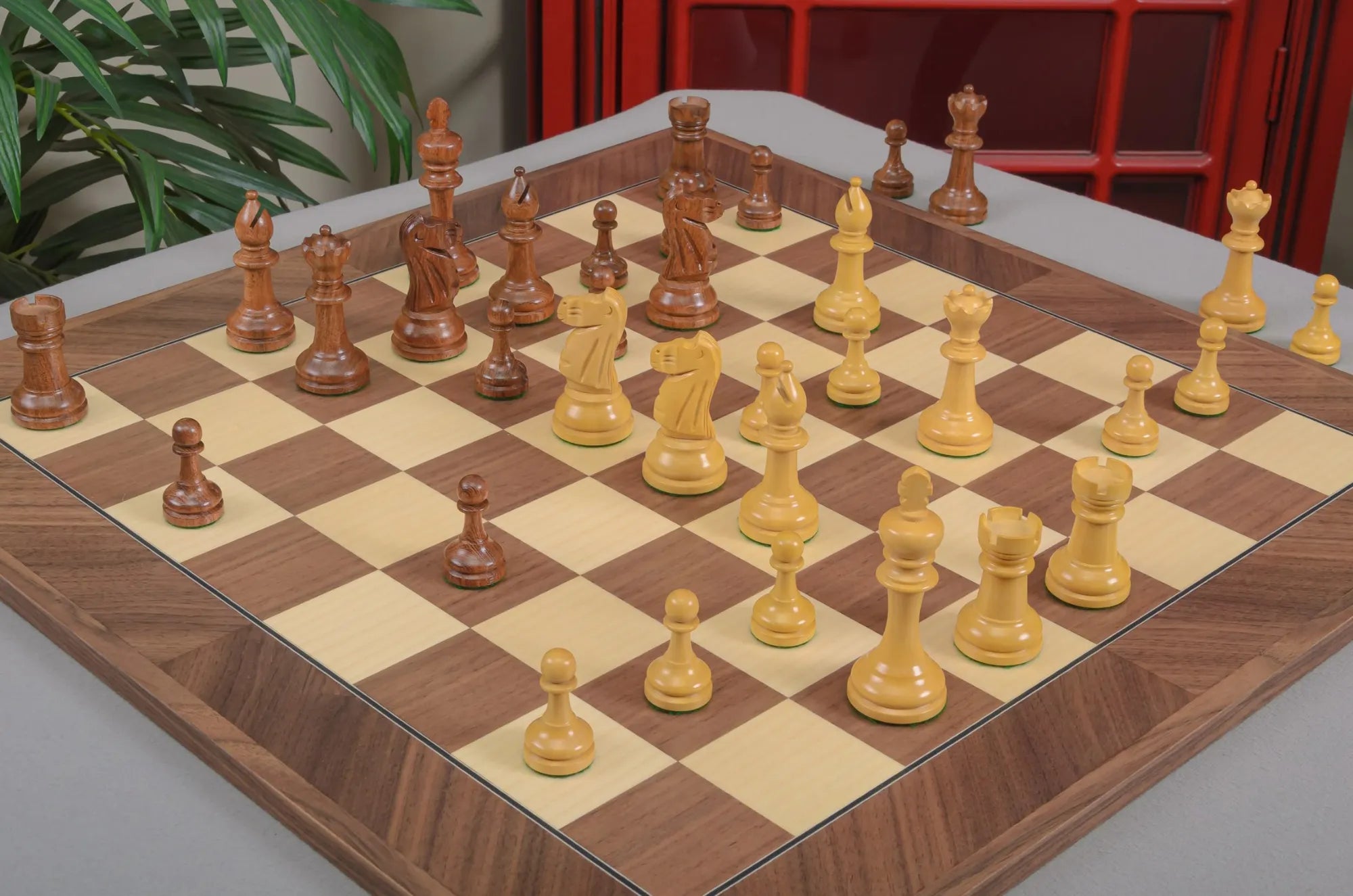 The Circa 1920 Drueke No. 4 Chess Pieces - 4.0