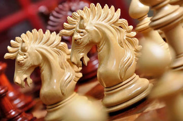 The Camelot Series Artisan Chess Pieces - 4.4