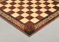 INLAID - Walnut Burl & Maple Superior Traditional Chess Board - Gloss Finish