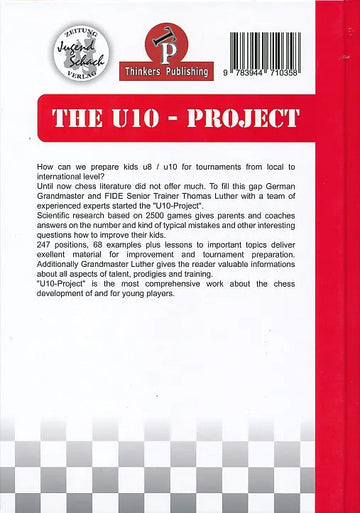 CLEARANCE - Chess Coaching for Kids - The U10-Project