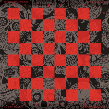 Sugar Skulls No. 1 - Full Color Vinyl Chess Board