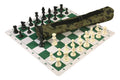 Quiver Chess Set Combination and Single Weighted Regulation Pieces | Thin Mousepad Chess Board | Quiver Bag