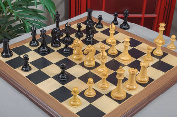 The Forever Collection - The St. Louis Chess Club Commemorative Series Chess Pieces - 4.4