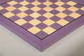 Purpleheart & Bird's Eye Maple Signature Traditional Chess Board
