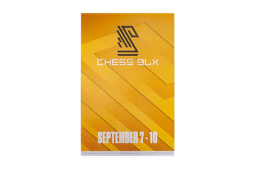 The 2023 Champions Showdown Chess 9LX Official Series Chess Pieces - DGT-Enabled