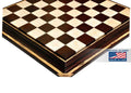 PRE-ORDER - Signature Contemporary Chess Board - AFRICAN PALISANDER  / BIRD'S EYE MAPLE - 2.5