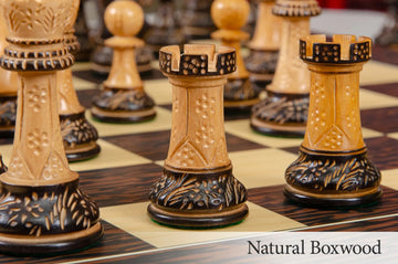 The Burnt Leningrad Series Chess Pieces - 4.0