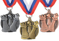 Round Chess Medals