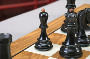 CLEARANCE - The Zagreb Elite Series Chess Pieces - 3.875