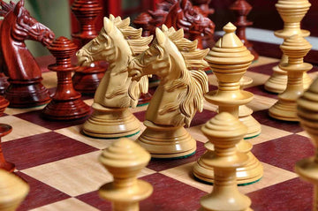 The Pavia Series Luxury Chess Pieces - 4.4
