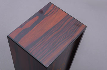 IMPERFECT - MACASSAR EBONY - LUXE Slide Top Box - LASER LOGO