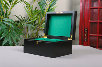 IMPERFECT - BLACK - GOLD LOGO - Premium Chess Box